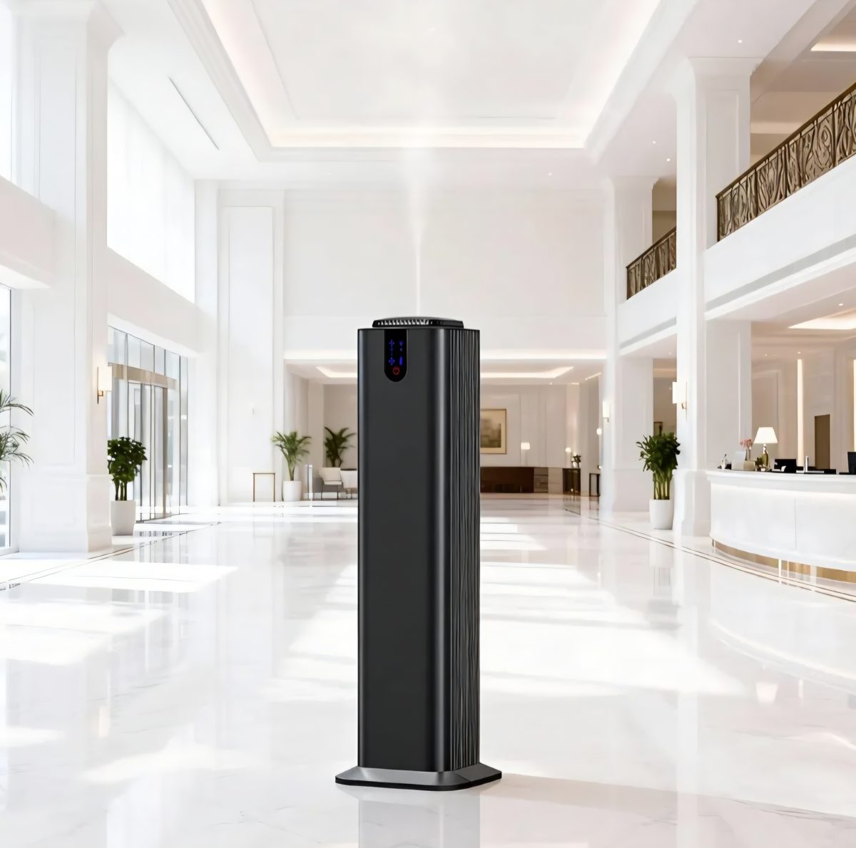 Commercial scent diffuser installed by Superior Scents DMV